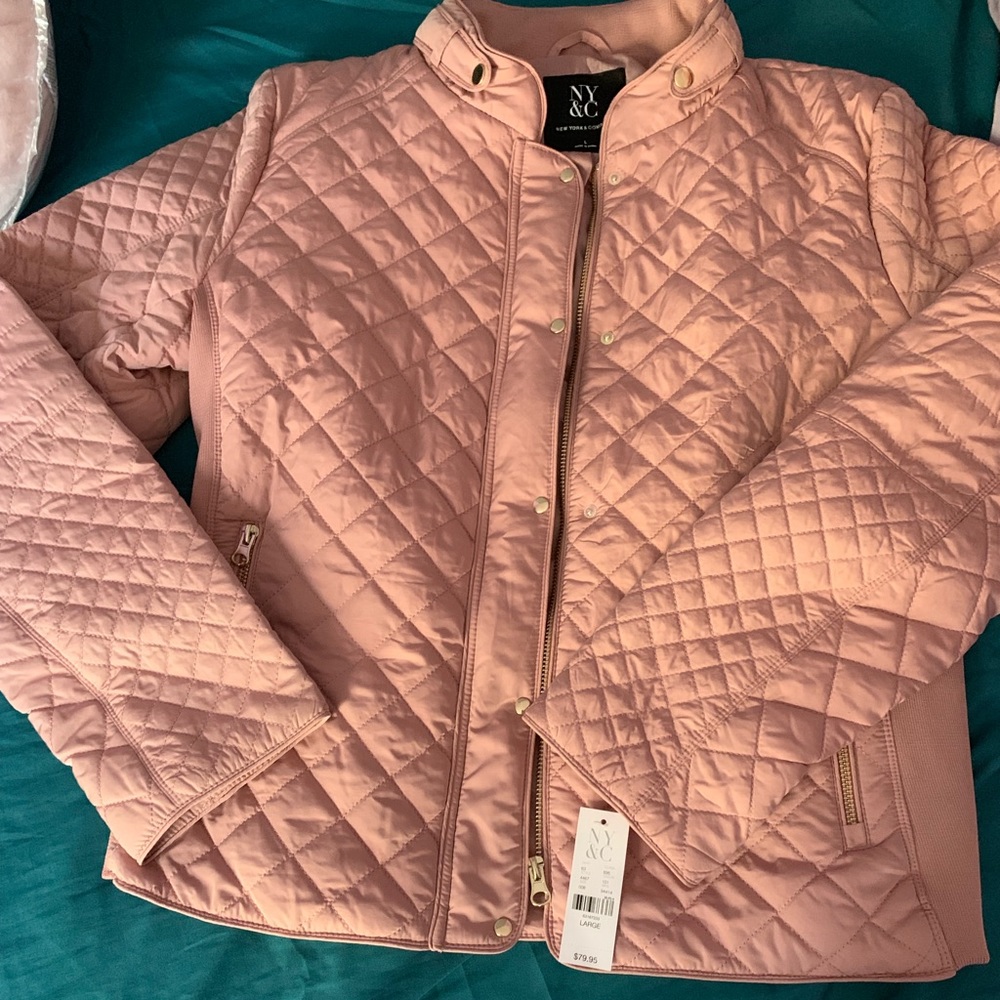 New York and company bomber jacket